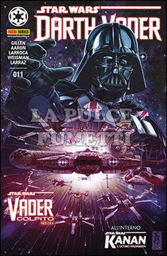 PANINI DARK #    11 - DARTH VADER 11 - VADER COLPITO 2 ( DI 6 )